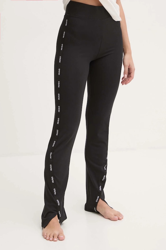 HUGO pantaloni della tuta maglia nero 50531704