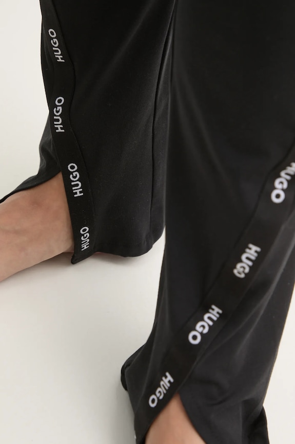 HUGO pantaloni della tuta nero 50531704