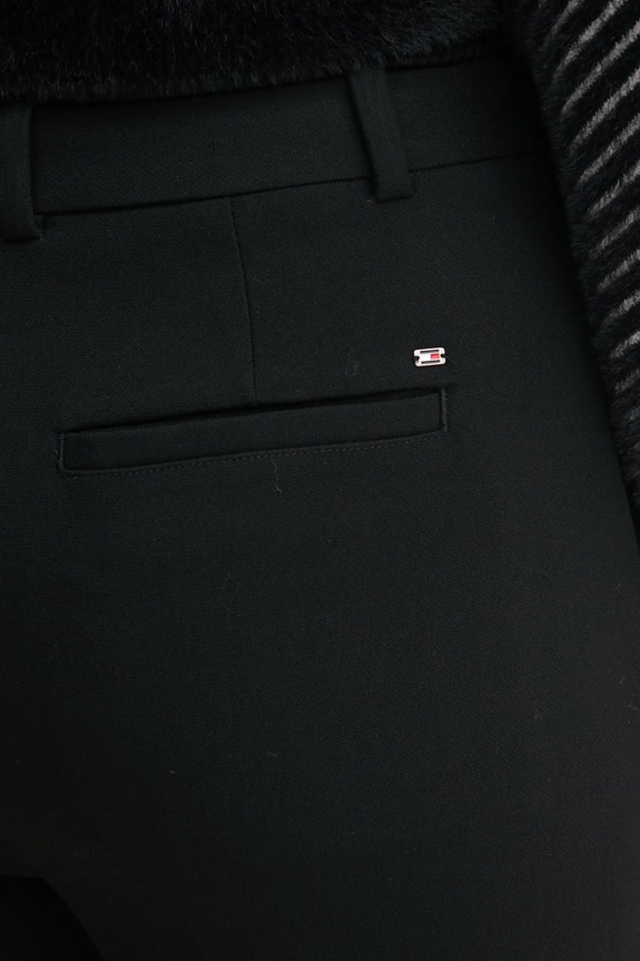 Kalhoty Tommy Hilfiger černá WW0WW44090