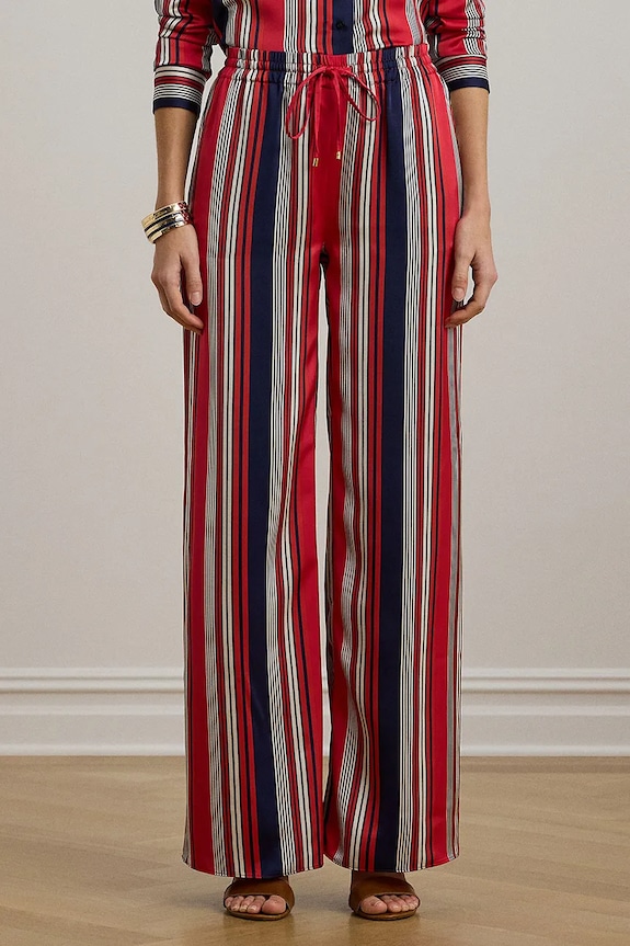 Nohavice Lauren Ralph Lauren 200958457 červená SS25