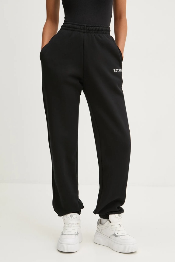 Rotate cotton joggers jersey black 113428100