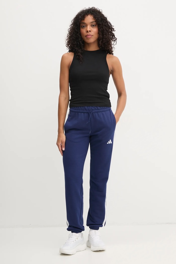 adidas pantaloni della tuta Essentials JD5307 blu navy SS25