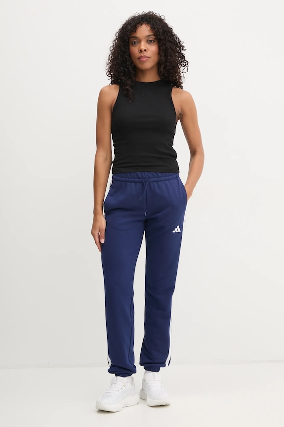 adidas pantaloni della tuta Essentials JD5307 blu navy SS25