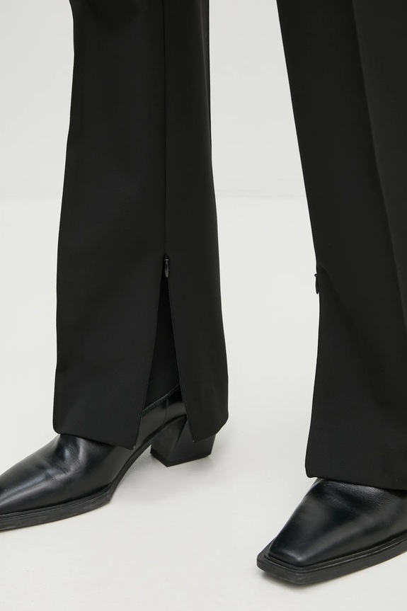 Samsoe Samsoe pantaloni SALOTI F24400193 negru