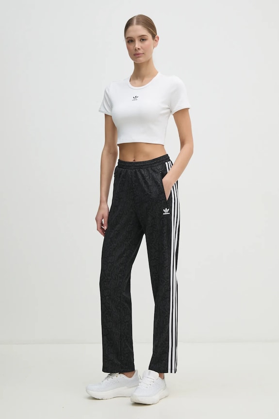adidas Originals spodnie dresowe SNAKE FB TP JI8405 czarny SS25