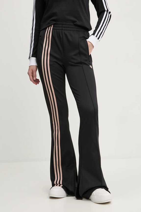 Спортен панталон adidas Originals Firebird еластичен черен JJ0934