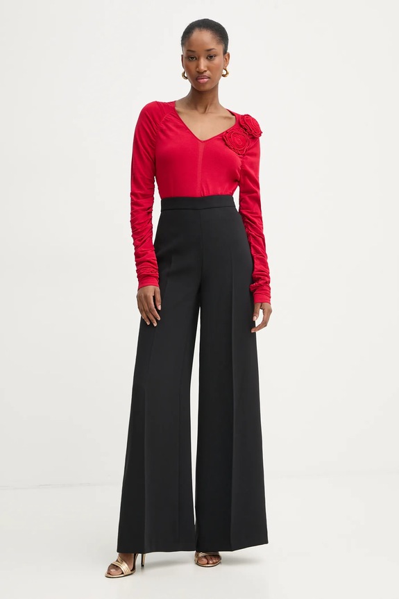 Twinset spodnie 251TP2102 czarny SS25