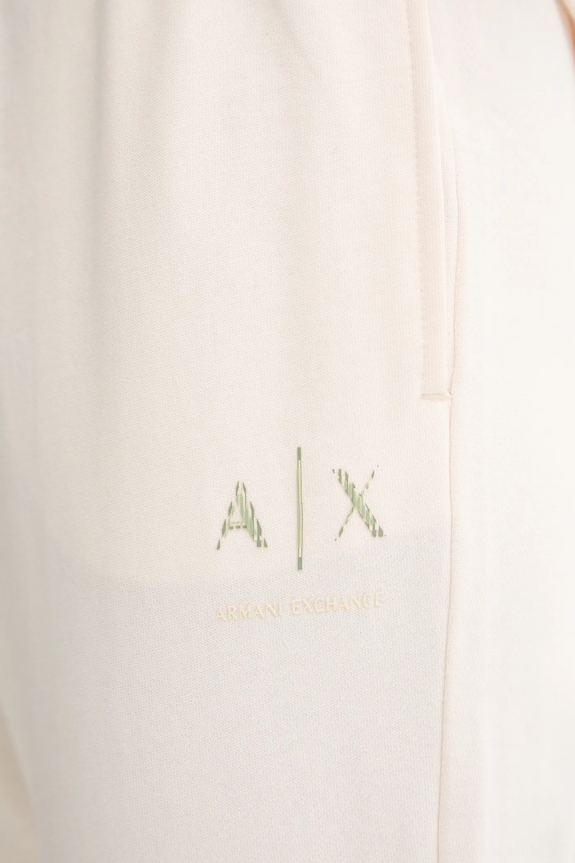 Armani Exchange pamut melegítőnadrág bézs XW000497.AF12739