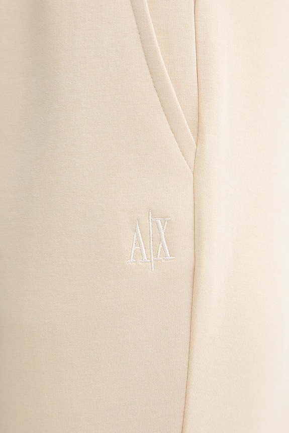 Armani Exchange pantaloni de trening bej XW000824.AF10818