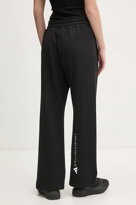 Abbigliamento adidas by Stella McCartney pantaloni della tuta di cotone JJ0102 nero