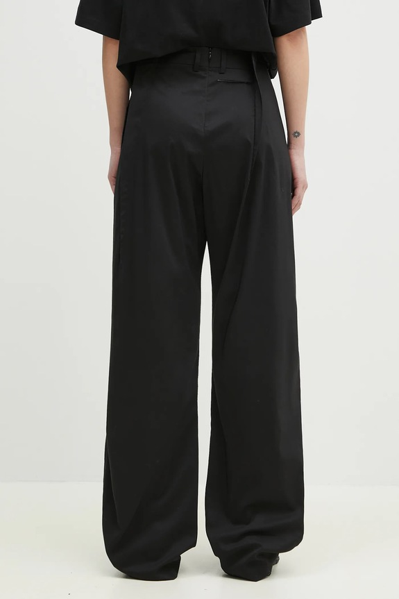 Odzież MM6 Maison Margiela spodnie S52KA0530 czarny