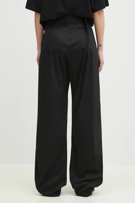 Odzież MM6 Maison Margiela spodnie S52KA0530 czarny