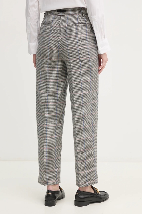 Oblečení Vlněné kalhoty Pepe Jeans FLORINE PL211799 šedá