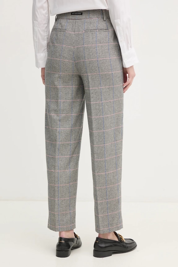 Oblečení Vlněné kalhoty Pepe Jeans FLORINE PL211799 šedá