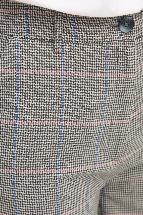 Vlněné kalhoty Pepe Jeans FLORINE šedá PL211799