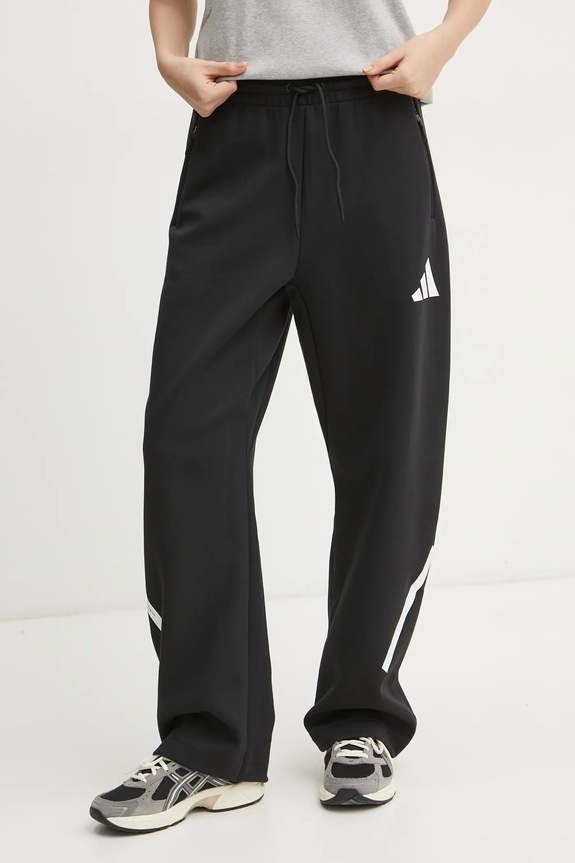 adidas spodnie dresowe Z.N.E. dzianina czarny JJ4746