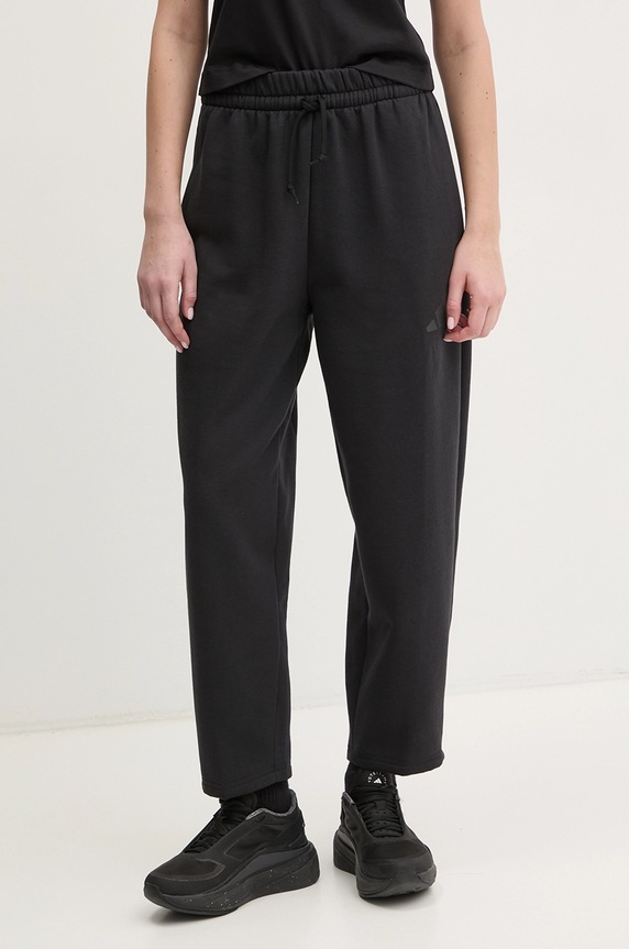 adidas spodnie dresowe Essentials dzianina czarny JD9974