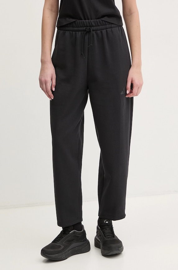 adidas spodnie dresowe Essentials dzianina czarny JD9974