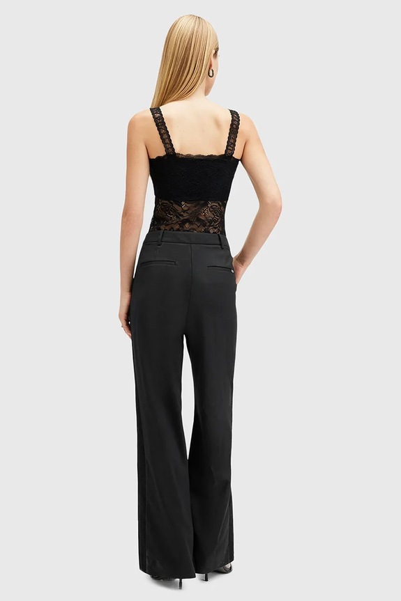 Nohavice AllSaints LACEY W017QB čierna