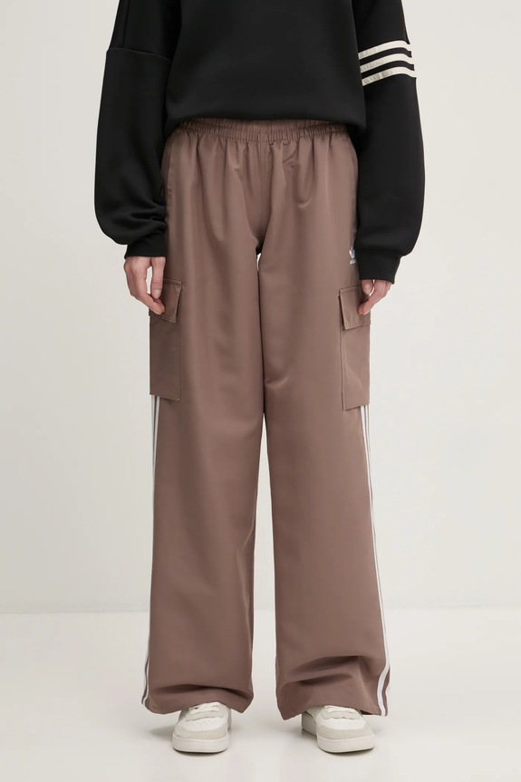 Брюки adidas Originals Adicolor 3-Stripe Cargo Pants высокая бежевый JC8138