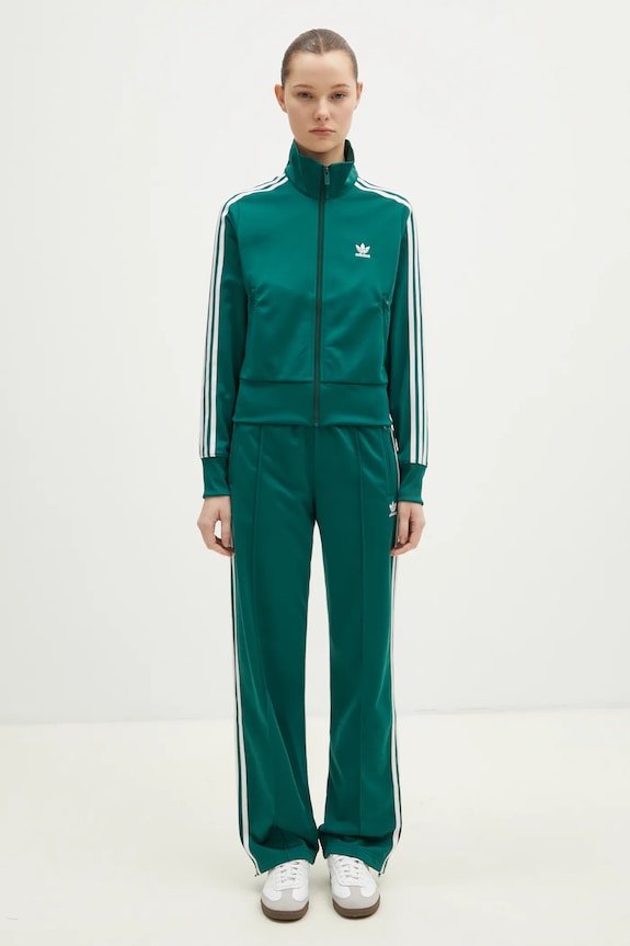 Tepláky adidas Originals Firebird JC8284 zelená