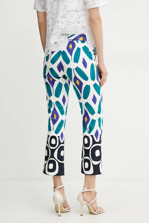 Odjeća Hlače Luisa Spagnoli 542057 bijela