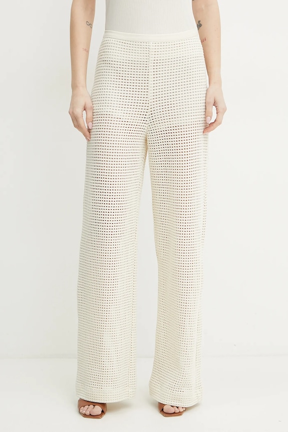 Παντελόνι Marella ETRA2 ψηλή μπεζ 2513781054