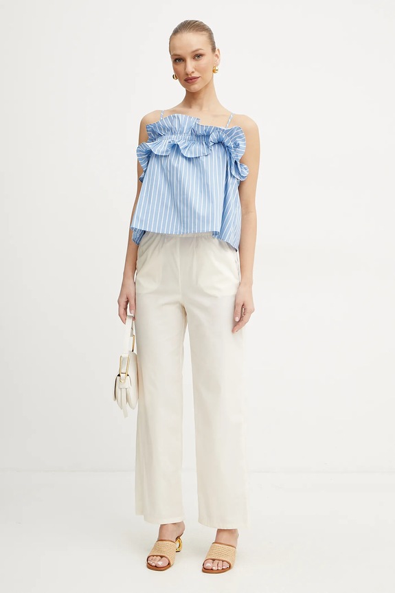 Nohavice Marella Emme by Marella 2515131152 béžová SS25