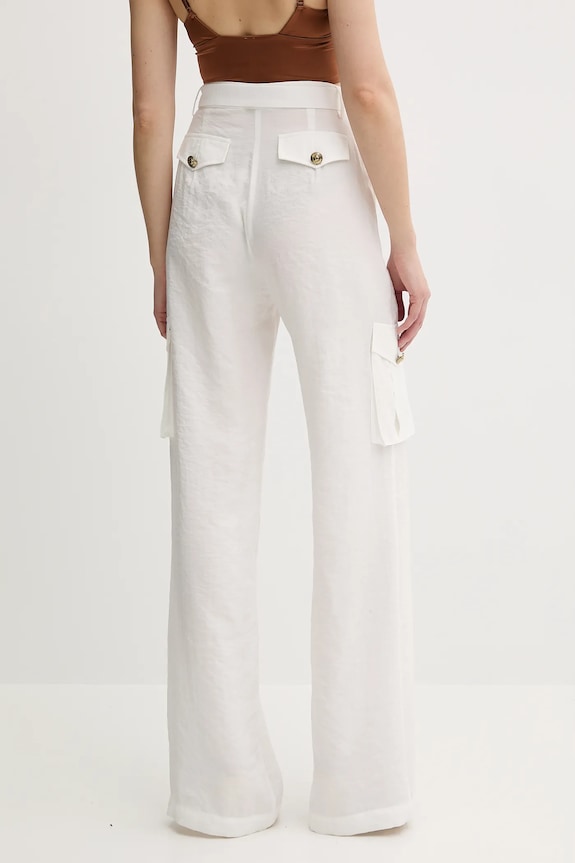 Oblečení Kalhoty Versace Jeans Couture 78HAA109.N0433 béžová