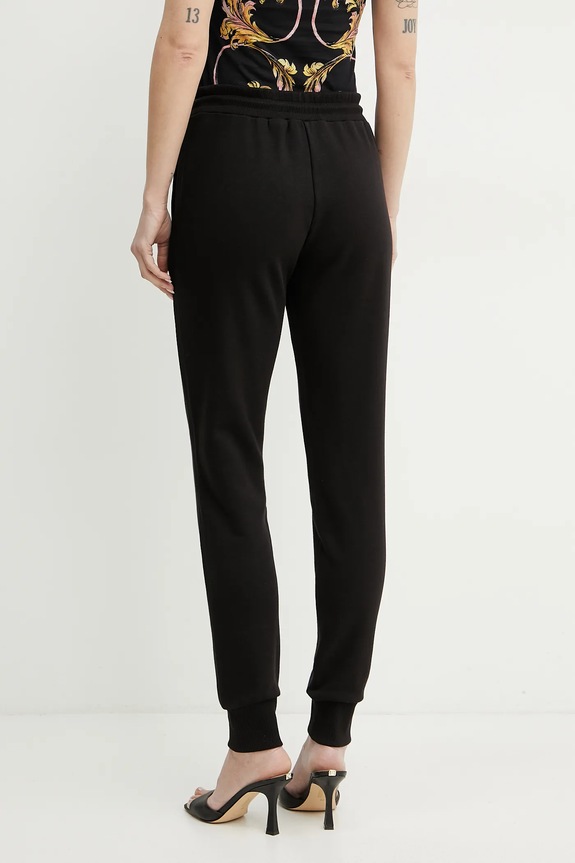 Ρούχα Βαμβακερό παντελόνι Versace Jeans Couture 78HAAT06.CF01T μαύρο