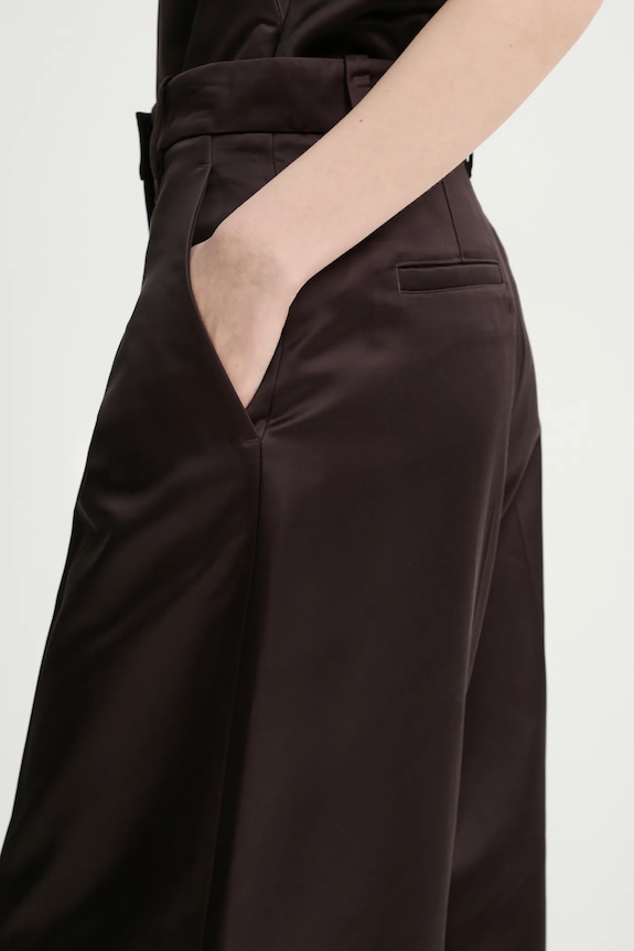 Îmbrăcăminte A.L.C. pantaloni 2PANT01110 maro