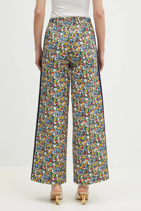 Clothing adidas Originals cotton trousers Liberty JC7787 navy
