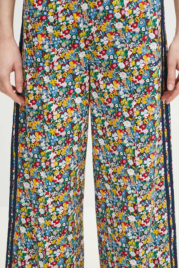 adidas Originals cotton trousers Liberty JC7787 navy