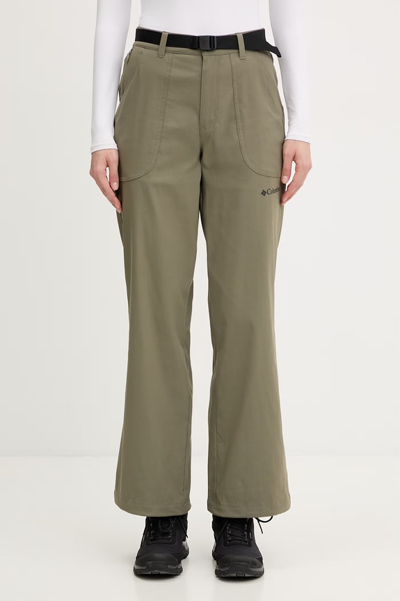 Columbia spodnie trekkingowe damskie Brea Falls zielony 2086004