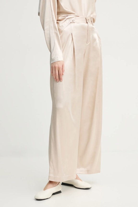 AERON pantaloni WELLEN drept bej PA249558