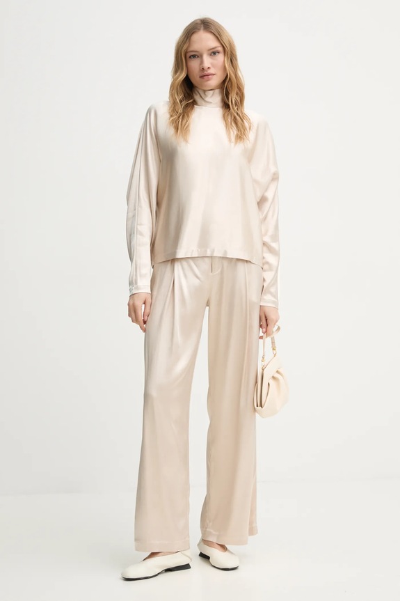 AERON pantaloni WELLEN PA249558 bej SS25