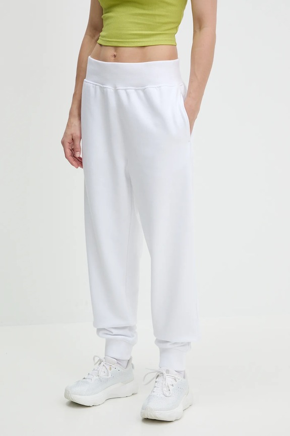 Calvin Klein Performance spodnie dresowe dzianina biały LVGWS5P608