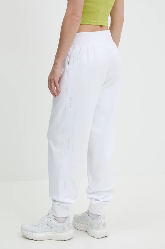 Odzież Calvin Klein Performance spodnie dresowe LVGWS5P608 biały