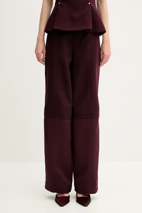 Oblečení Kalhoty Stine Goya SG.SS25.P077.2330 burgundské