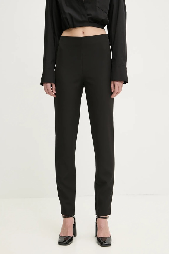 Nohavice Moschino Jeans s elastanom čierna 0302.3225