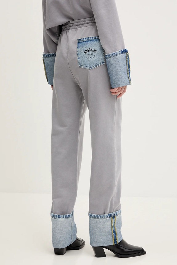 Oblačila Spodnji del trenirke Moschino Jeans 0321.3228 siva