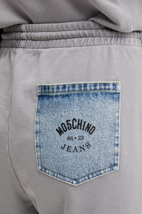 Spodnji del trenirke Moschino Jeans siva 0321.3228