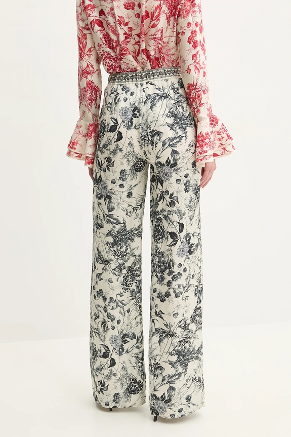 Ρούχα Παντελόνι Simona Corsellini P25CPPA002 μπεζ