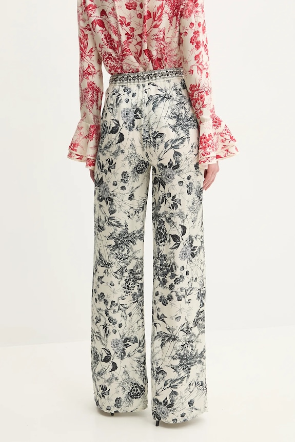 Ρούχα Παντελόνι Simona Corsellini P25CPPA002 μπεζ