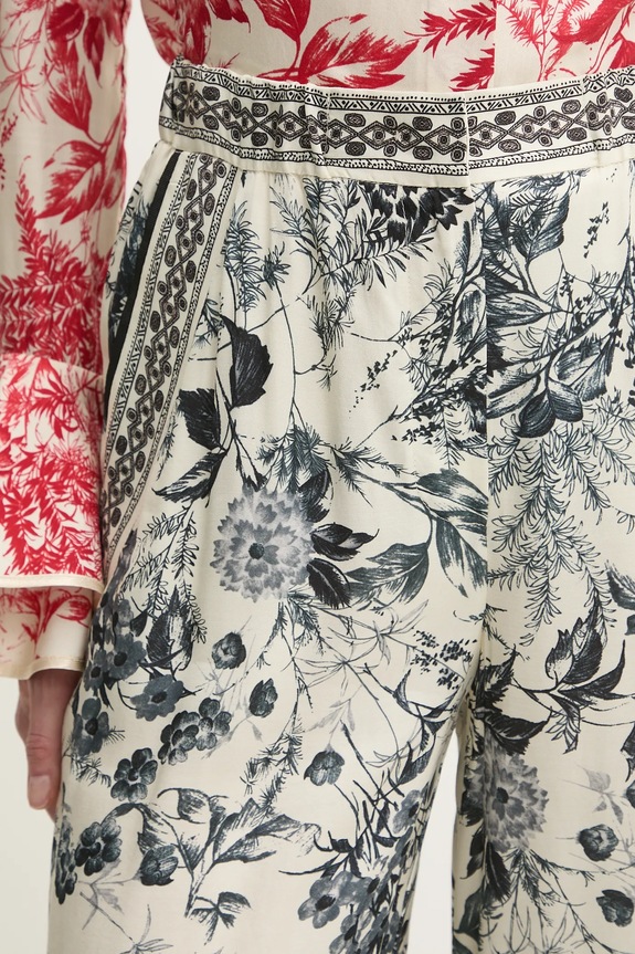 Παντελόνι Simona Corsellini μπεζ P25CPPA002