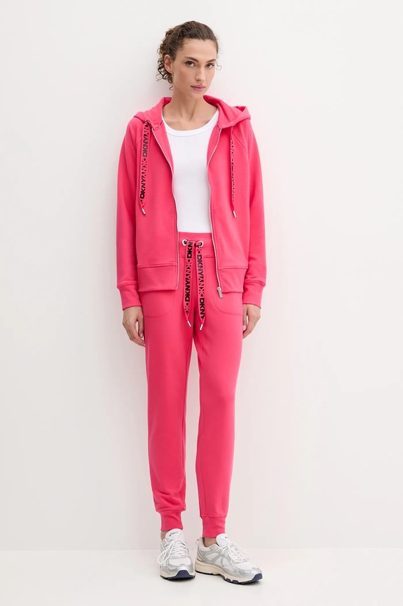 Tepláky Dkny DP5P3496 ružová SS26