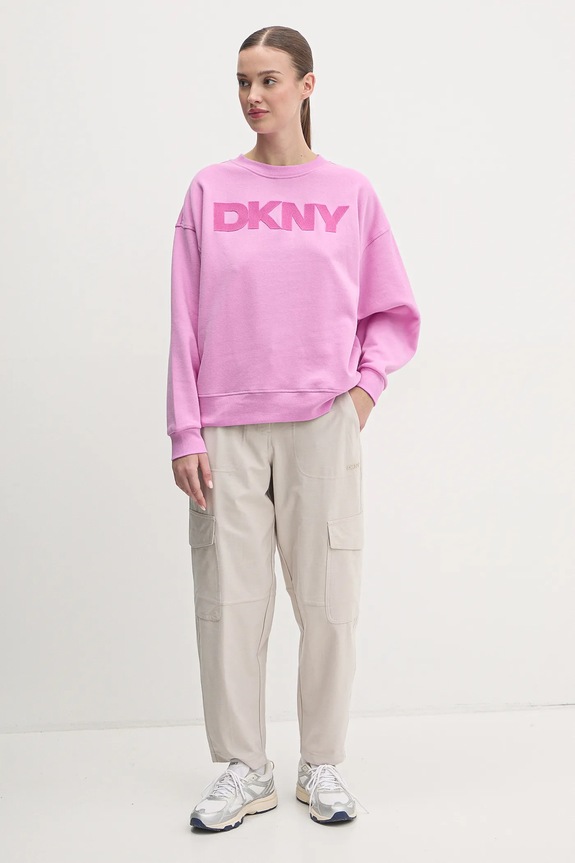 Nohavice Dkny DP5P3500 béžová SS25