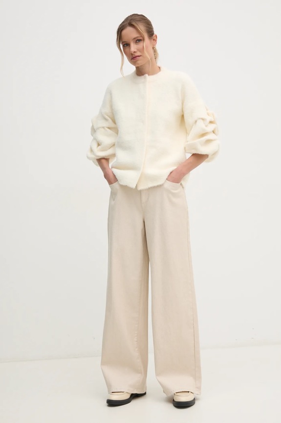 Džíny Dkny DJ4M4119 béžová SS25