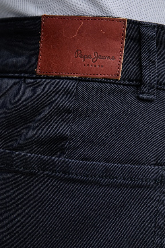 Τζιν παντελόνι Pepe Jeans HIGH RISE WIDE CROP TANIA σκούρο μπλε PL211801