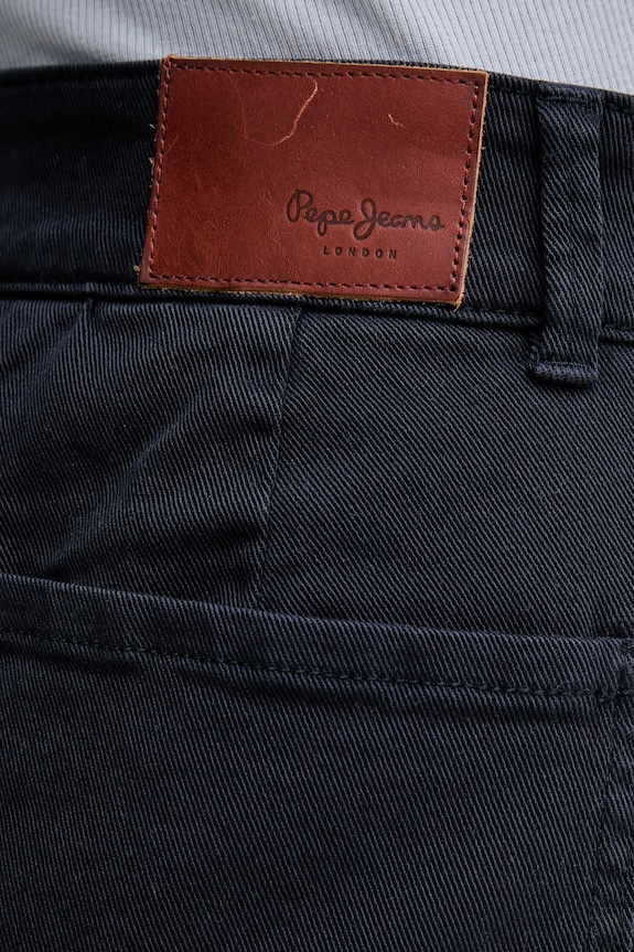 Τζιν παντελόνι Pepe Jeans HIGH RISE WIDE CROP TANIA σκούρο μπλε PL211801